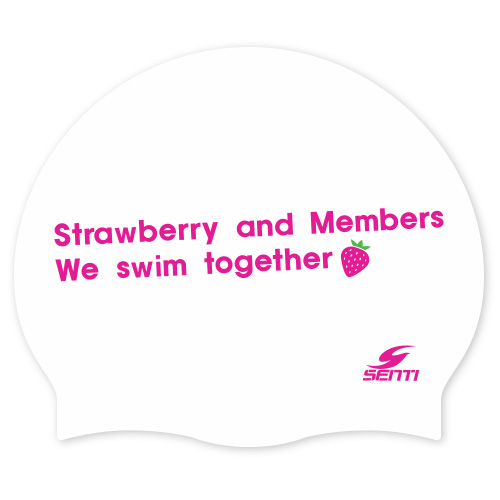 strawberry and Members We swim together <BR> <B><FONT COLOR=00bff3>[Silicon / Group Cap]</font></b>