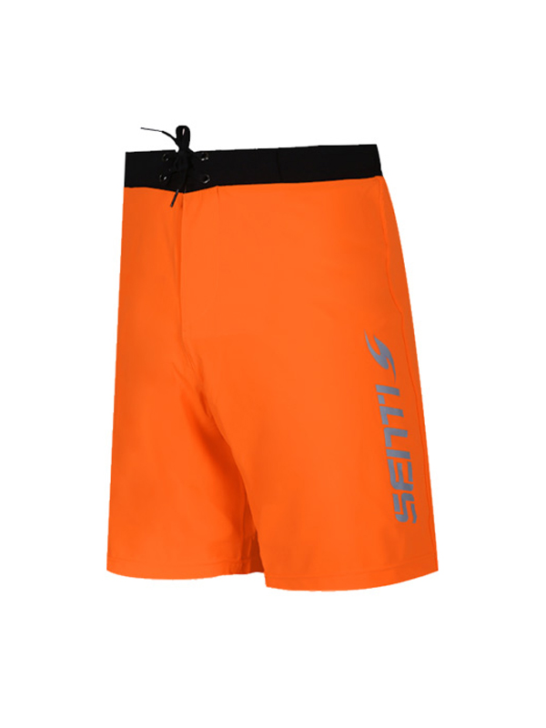 SENTI Men's Beach Pants (Black/Orange)