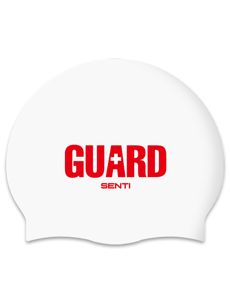 [SC-2390] Lifeguard WH Silicone Swimming Cap