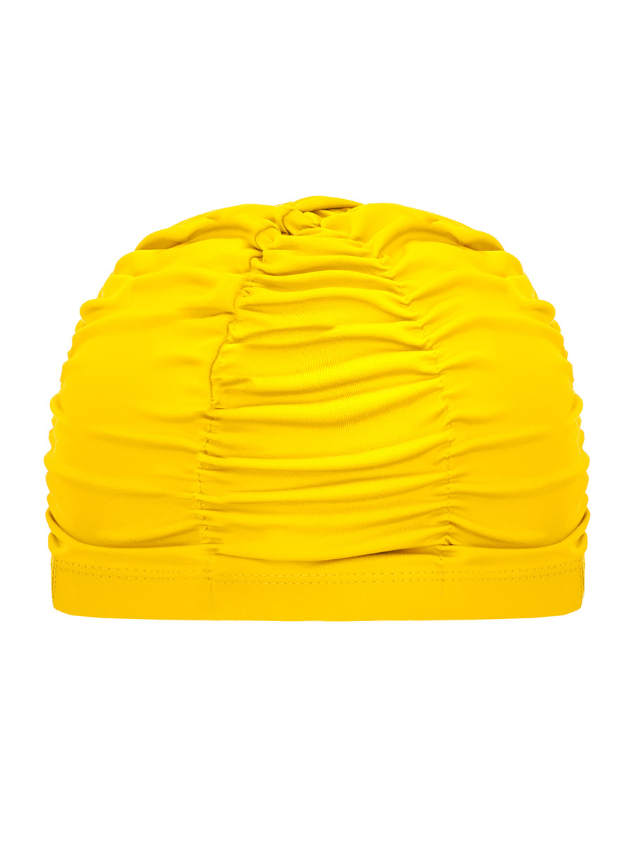 [SC-W805] Wrinkles Swimming Cap Yellow