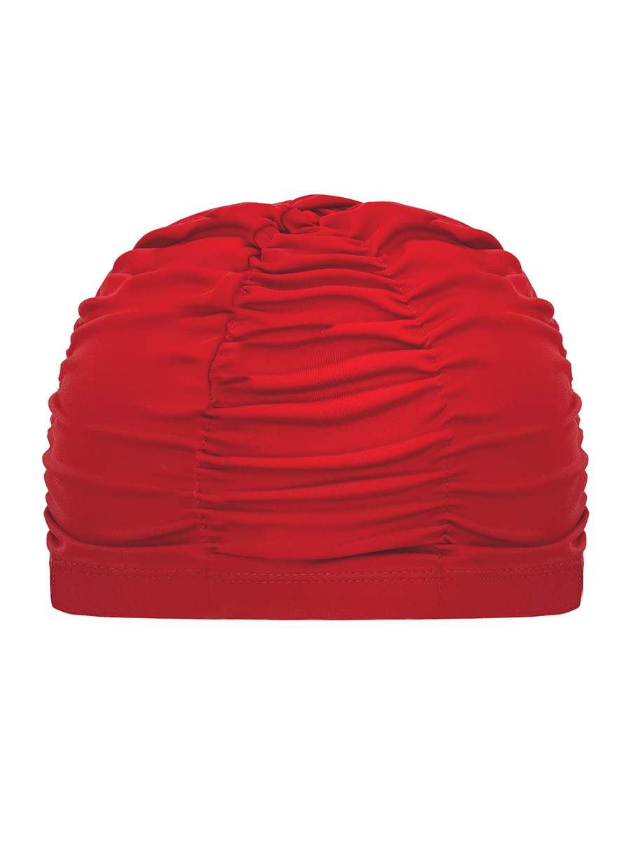 [SC-W807] Wrinkles Swimming Cap Red