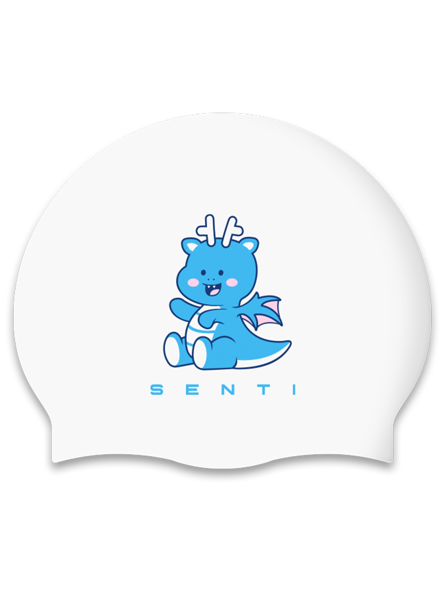 [SC-2453] WH Silicone Swimming Cap for sentience
