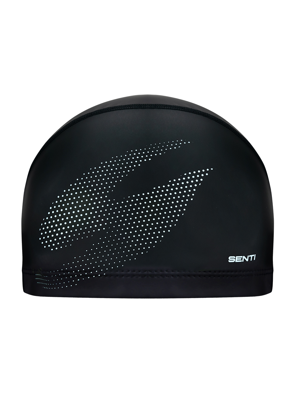 [SC-1002] Halftone Senti BK Silitex Swimming Cap