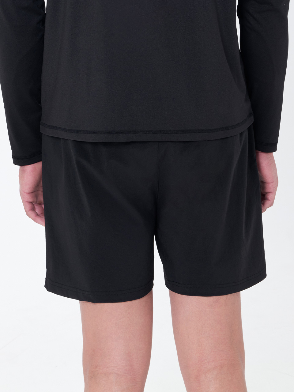 [SAW-PTM71-BK] Men’s Classic 4-quarter beach shorts BK