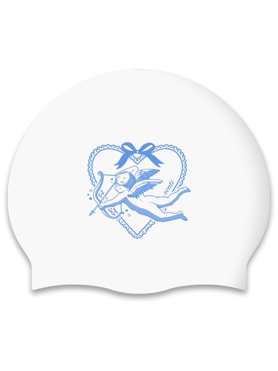 [SC-2481] Cupid WH Silicone Swimming Cap