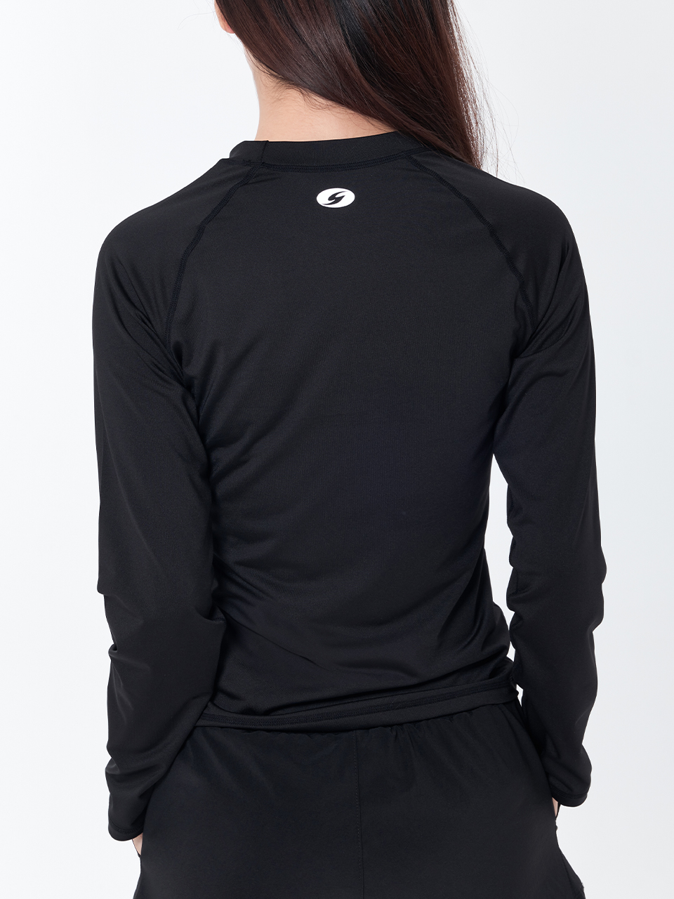 [SAR-ARW01-BK] Women’s Classic Standard Fit Rash Guard BK