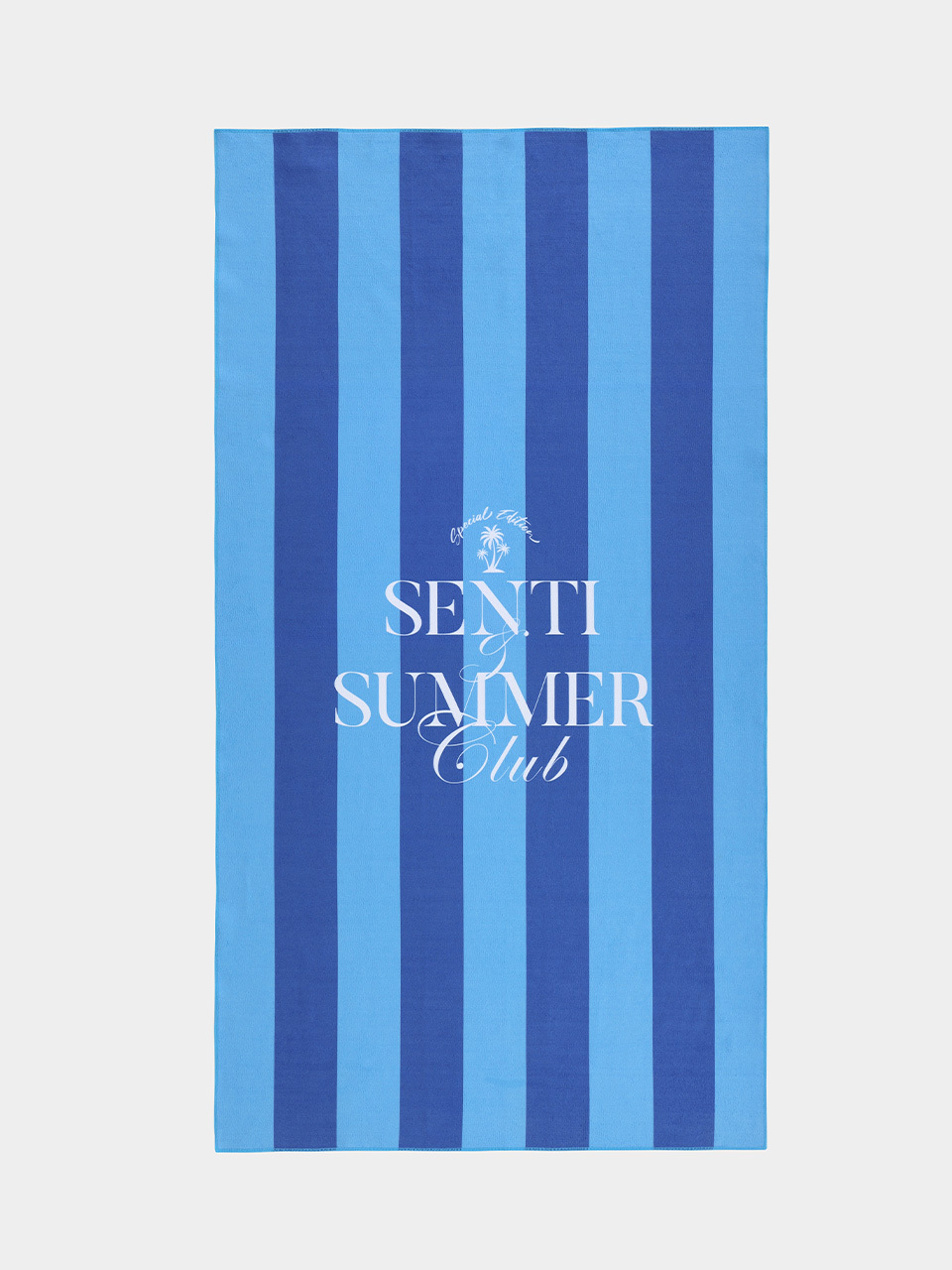 [STW-204] Summer Club Beach Towel Stripe Blue