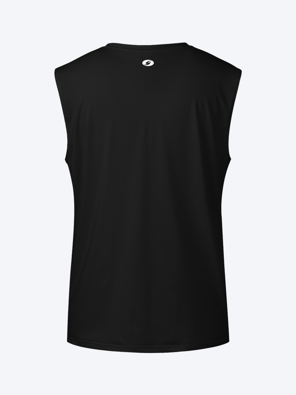 [SAR-ASM102] Essential Black Water Sports Sleeveless