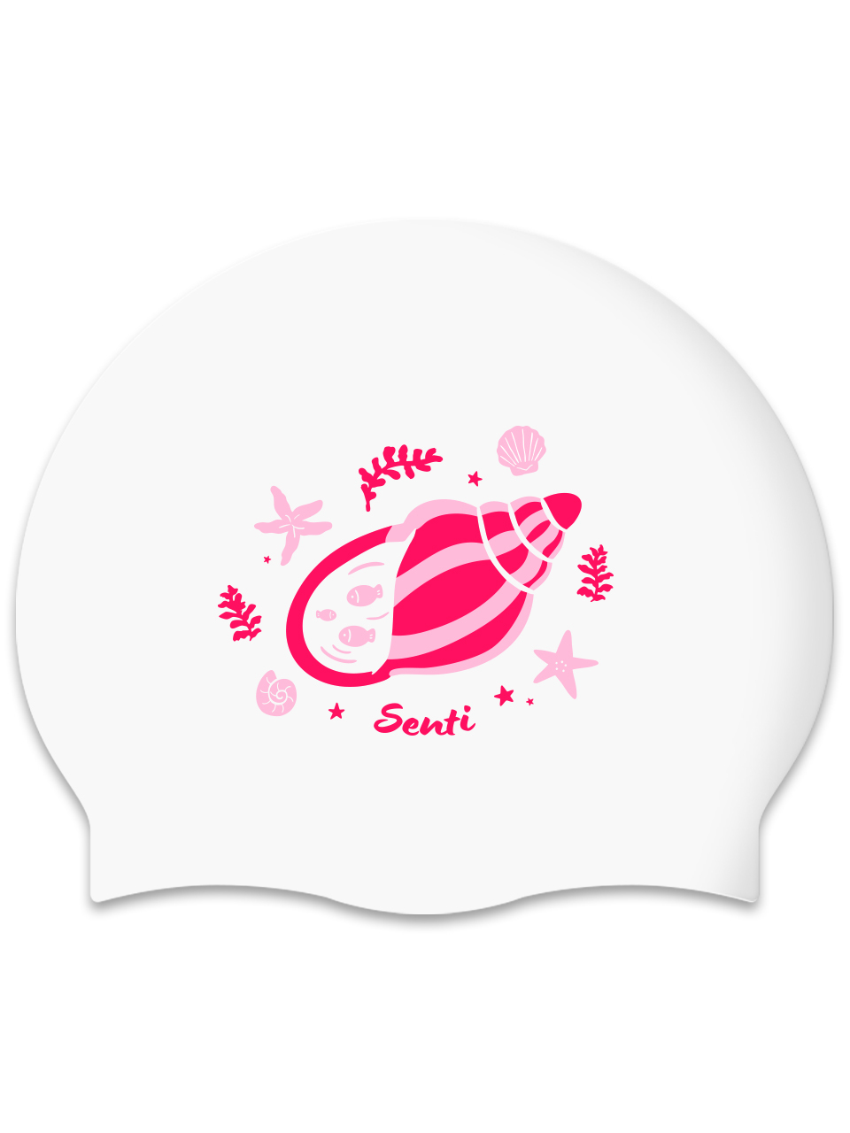 [SC-2529] Shelling PK Silicone Swimming Cap